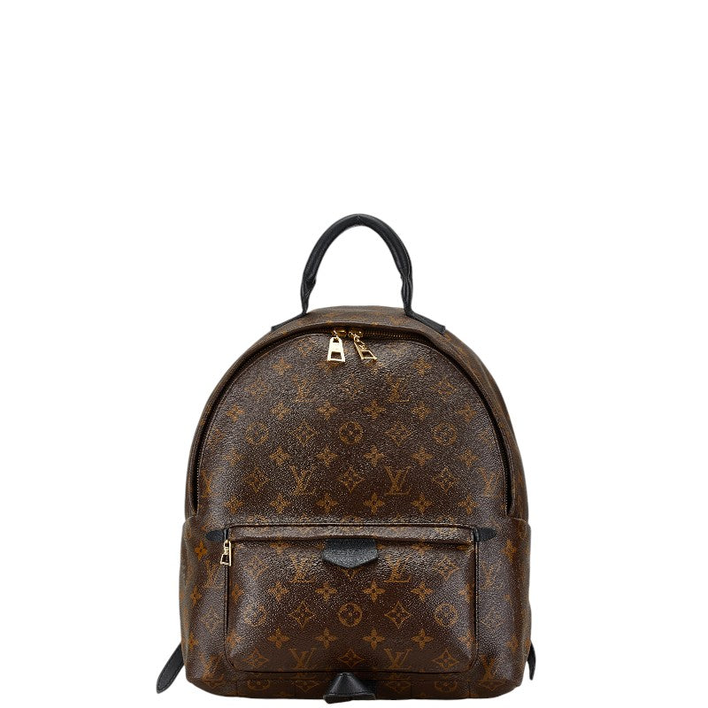 ルイ ヴィトン モノグラム パームスプリングスMM リュック バックパック M44874 ブラウン PVC レザー レディース LOUIS VUITTON 【中古】