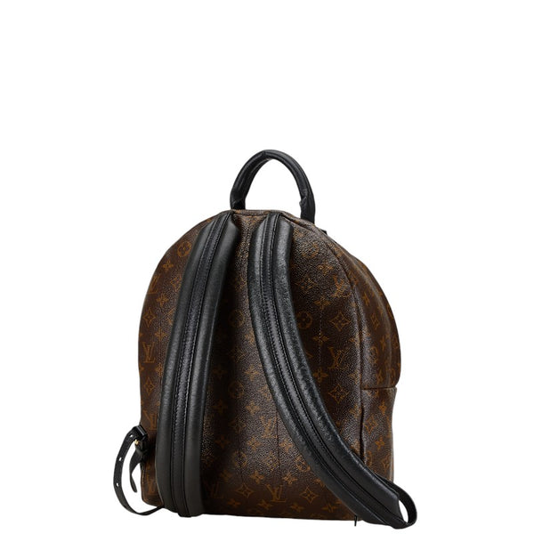 ルイ ヴィトン モノグラム パームスプリングスMM リュック バックパック M44874 ブラウン PVC レザー レディース LOUIS VUITTON 【中古】