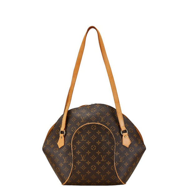 ルイ ヴィトン モノグラム エリプス ショッピング ショルダーバッグ M51128 ブラウン PVC レザー レディース LOUIS VUITTON 【中古】