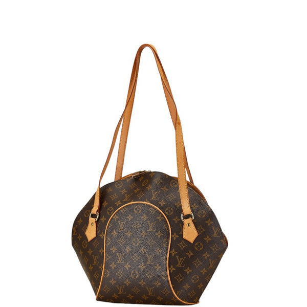 ルイ ヴィトン モノグラム エリプス ショッピング ショルダーバッグ M51128 ブラウン PVC レザー レディース LOUIS VUITTON 【中古】