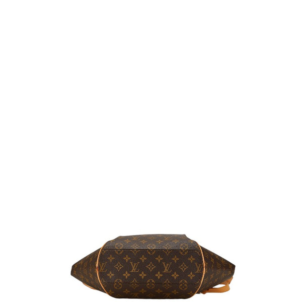 ルイ ヴィトン モノグラム エリプス ショッピング ショルダーバッグ M51128 ブラウン PVC レザー レディース LOUIS VUITTON 【中古】