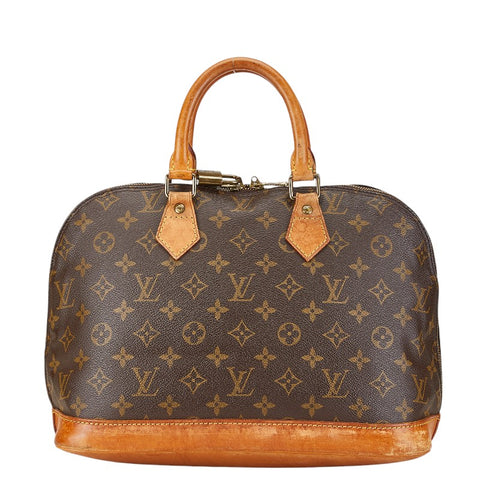 ルイ ヴィトン モノグラム アルマPM ハンドバッグ ショルダーバッグ２WAY M51130 ブラウン PVC レザー レディース LOUIS VUITTON 【中古】