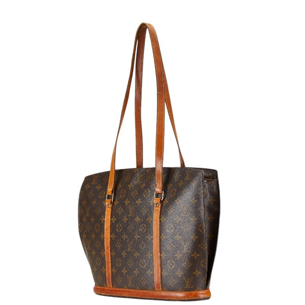 ルイ ヴィトン モノグラム バビロン トートバッグ ショルダーバッグ M51102 ブラウン PVC レザー レディース LOUIS VUITTON 【中古】