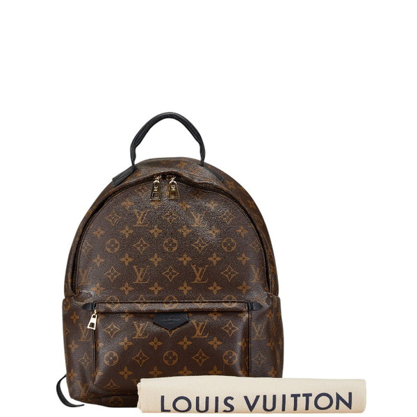 ルイ ヴィトン モノグラム パームスプリングスMM リュック バックパック M41561 ブラウン PVC レザー レディース LOUIS VUITTON 【中古】