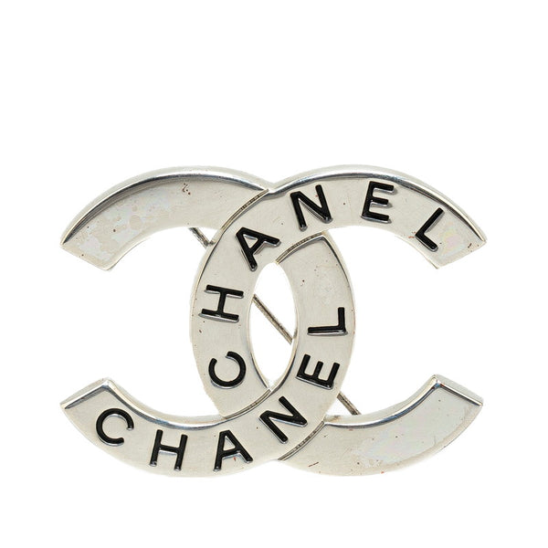 シャネル ヴィンテージ ココマーク ブローチ シルバー メタル レディース CHANEL 【中古】