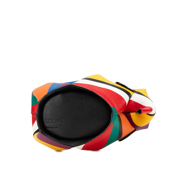 ロエベ エレファント 斜め掛け ショルダーバッグ マルチカラー レザー レディース LOEWE 【中古】