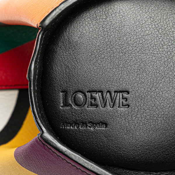 ロエベ エレファント 斜め掛け ショルダーバッグ マルチカラー レザー レディース LOEWE 【中古】