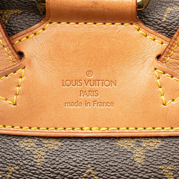 ルイ ヴィトン モノグラム モンスリMM リュック バックパック M51136 ブラウン PVC レザー レディース LOUIS VUITTON 【中古】