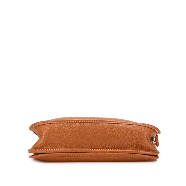 エルメス エヴリン トロワ PM 斜め掛け ショルダーバッグ ブラウン ゴールド トリヨンクレマンス レディース HERMES 【中古】