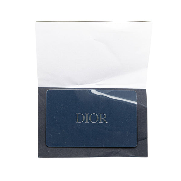 ディオール CD ダイヤモンド ヒット ザ ロード リュック バックパック グレー PVC レザー レディース Dior 【中古】