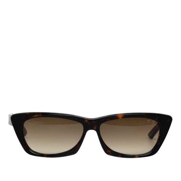 グッチ サングラス GG3016/S ブラック ブラウン プラスチック レディース GUCCI 【中古】