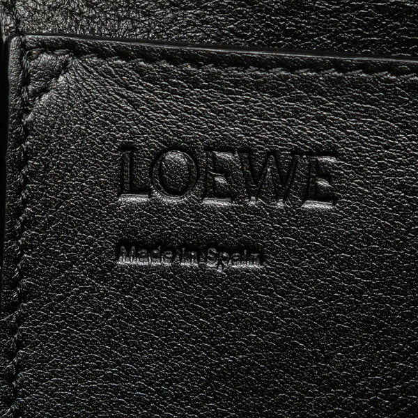 ロエベ ラゾ ミニ ハンドバッグ ショルダーバッグ 2WAY ベージュ ブラウン カーフレザー レディース LOEWE 【中古】