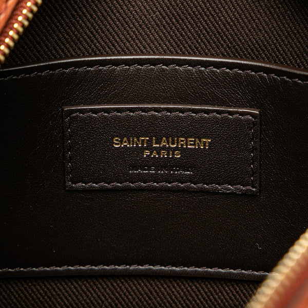 サンローラン ル モノグラム クールバッグ ショルダーバッグ 675260 ブラウン PVC レザー レディース SAINT LAURENT 【中古】