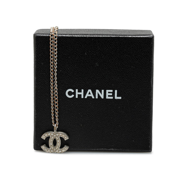 シャネル ココマーク ネックレス シルバー メタル レディース CHANEL 【中古】