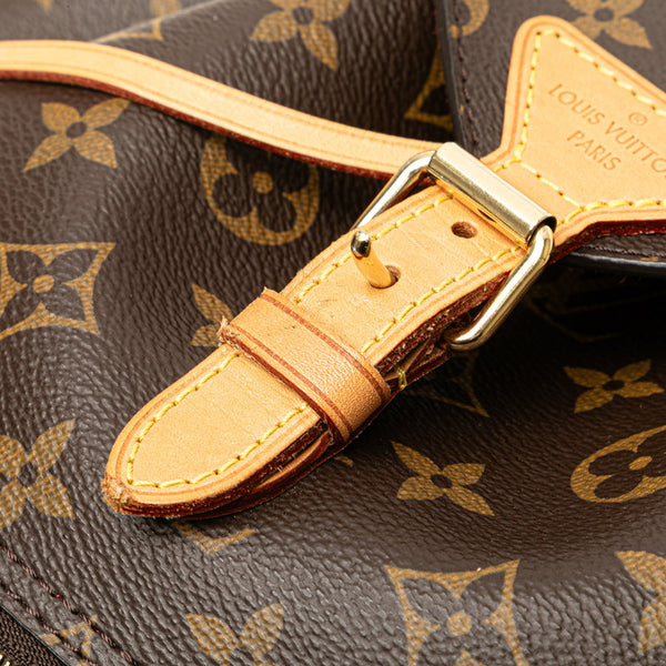 ルイ ヴィトン モノグラム モンスリー リュック バックパック M43431 ブラウン PVC レザー レディース LOUIS VUITTON 【中古】