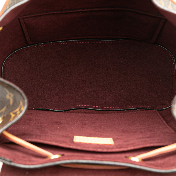 ルイ ヴィトン モノグラム モンスリー リュック バックパック M43431 ブラウン PVC レザー レディース LOUIS VUITTON 【中古】