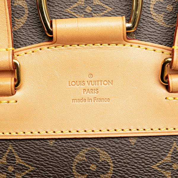 ルイ ヴィトン モノグラム モンスリー リュック バックパック M43431 ブラウン PVC レザー レディース LOUIS VUITTON 【中古】