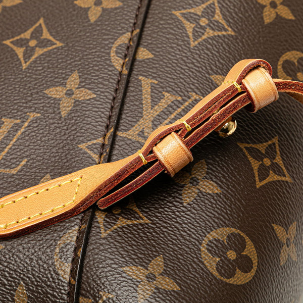 ルイ ヴィトン モノグラム モンスリー リュック バックパック M43431 ブラウン PVC レザー レディース LOUIS VUITTON 【中古】