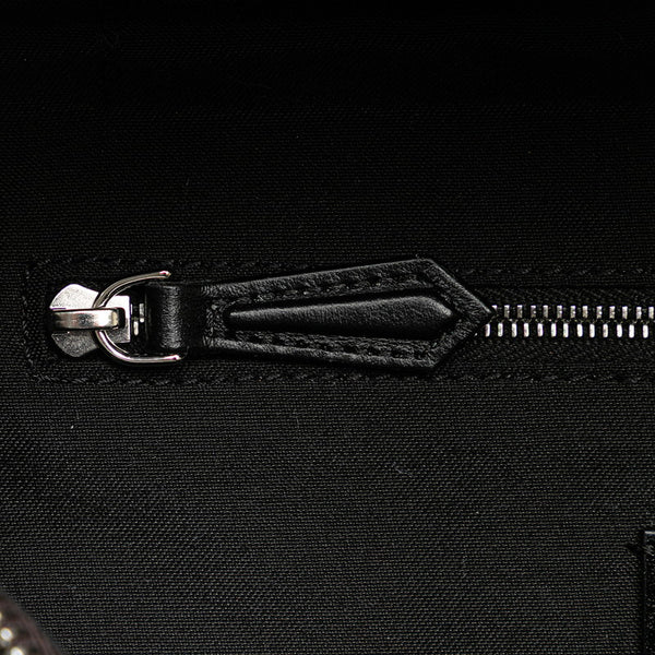 フェンディ ズッカ ボディバッグ ウエストバッグ 7VA562 ブラウン イエロー PVC レザー メンズ FENDI 【中古】