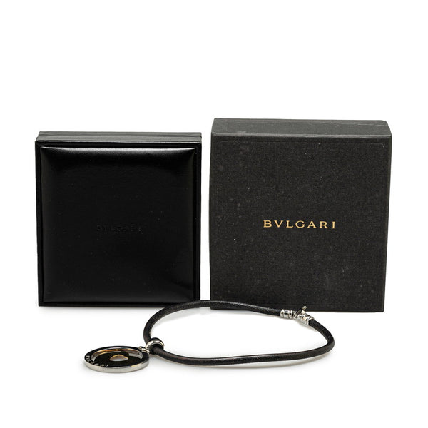 ブルガリ トンドハート チョーカー ネックレス K18YG イエローゴールド レディース BVLGARI 【中古】