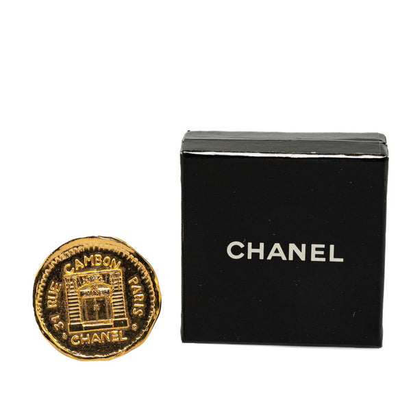 シャネル カンボン 31 RUE CAMBON PARIS ブローチ ゴールド メッキ レディース CHANEL 【中古】