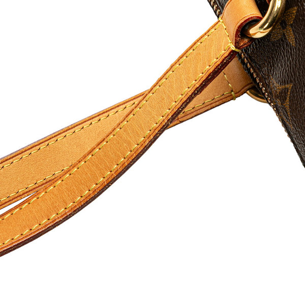 ルイ ヴィトン モノグラム トータリーPM トートバッグ M41016 ブラウン PVC レザー レディース LOUIS VUITTON 【中古】