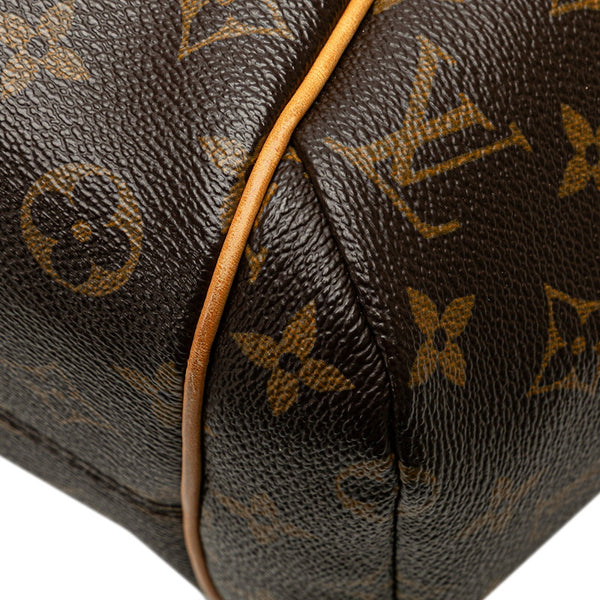 ルイ ヴィトン モノグラム トータリーPM トートバッグ M41016 ブラウン PVC レザー レディース LOUIS VUITTON 【中古】