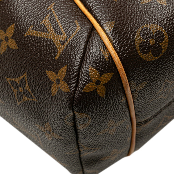 ルイ ヴィトン モノグラム トータリーPM トートバッグ M41016 ブラウン PVC レザー レディース LOUIS VUITTON 【中古】