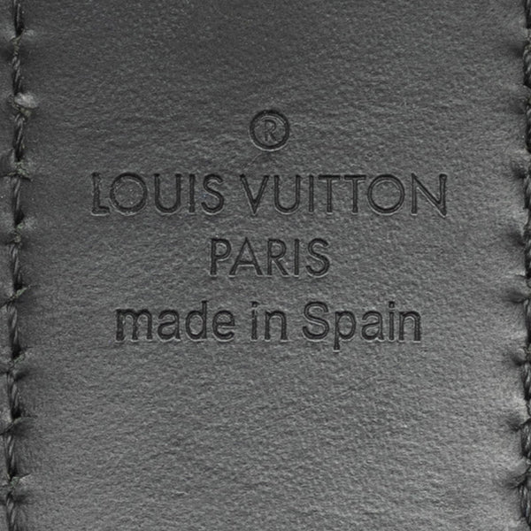 ルイ ヴィトン モノグラム マルチカラー サンチュール LVカット ベルト 80/32 M6890 ブラック PVC レザー レディース LOUIS VUITTON 【中古】