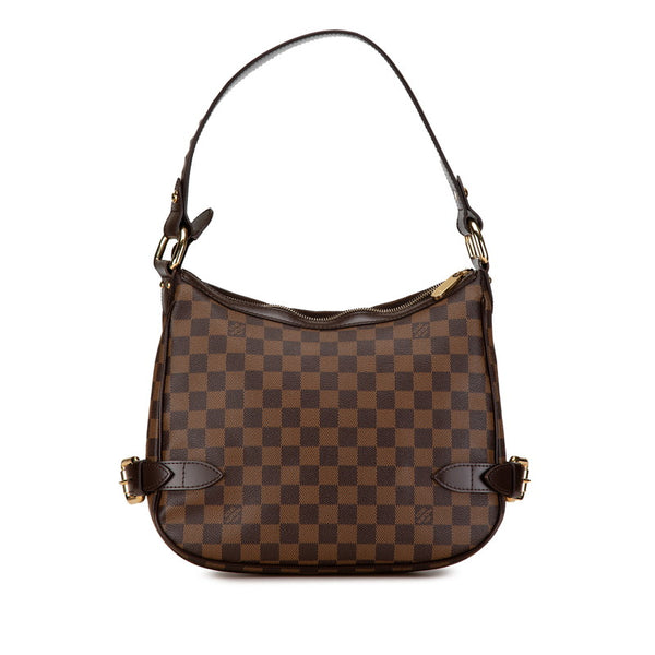 ルイ ヴィトン ダミエ ハイバリー ハンドバッグ ショルダーバッグ N51200 ブラウン PVC レザー レディース LOUIS VUITTON 【中古】