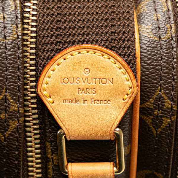 ルイ ヴィトン モノグラム リポーターPM 斜め掛け ショルダーバッグ M45254 ブラウン PVC レザー レディース LOUIS VUITTON 【中古】