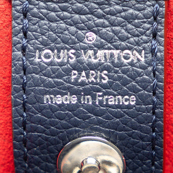 ルイ ヴィトン ロックミート ハンドバッグ ショルダーバッグ 2WAY M54571 マリーヌルージュ ネイビー カーフ レザー レディース LOUIS VUITTON 【中古】