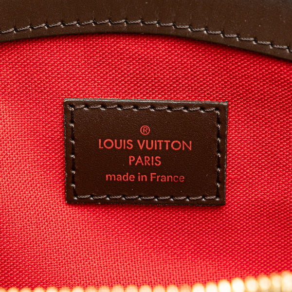 ルイ ヴィトン ダミエ ヴェローナPM ハンドバッグ N41117 ブラウン PVC レザー レディース LOUIS VUITTON 【中古】