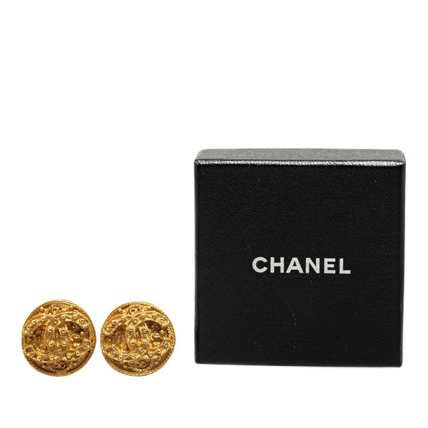 シャネル ヴィンテージ ココマーク イヤリング ゴールド メッキ レディース CHANEL 【中古】