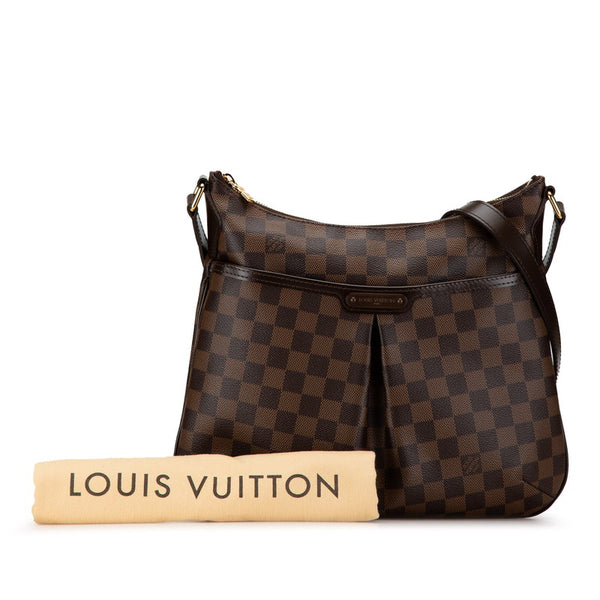 ルイ ヴィトン ダミエ ブルームズベリPM 斜め掛け ショルダーバッグ N42251 ブラウン PVC レザー レディース LOUIS VUITTON 【中古】