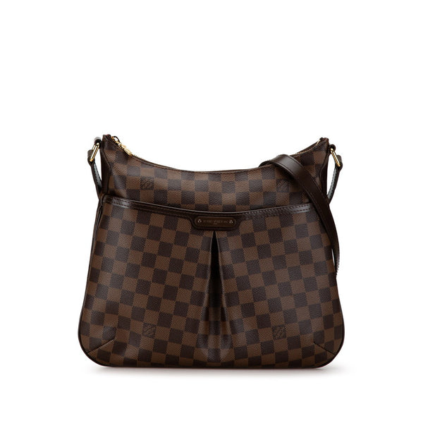 ルイ ヴィトン ダミエ ブルームズベリPM 斜め掛け ショルダーバッグ N42251 ブラウン PVC レザー レディース LOUIS VUITTON 【中古】