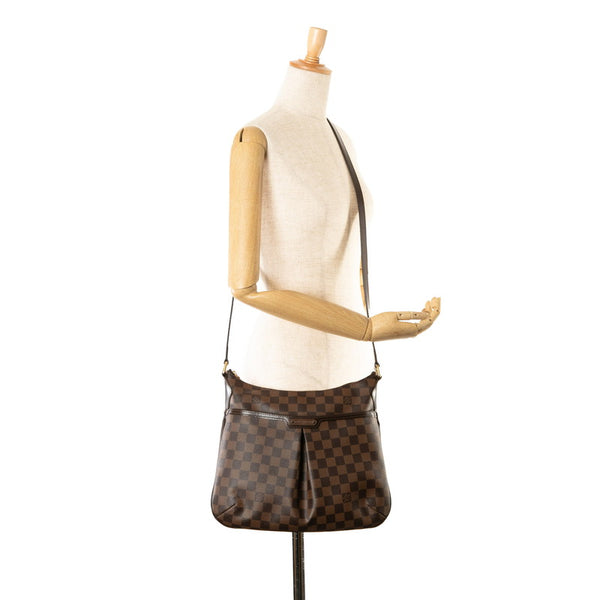 ルイ ヴィトン ダミエ ブルームズベリPM 斜め掛け ショルダーバッグ N42251 ブラウン PVC レザー レディース LOUIS VUITTON 【中古】