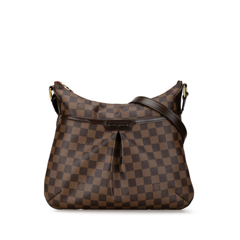 ルイ ヴィトン ダミエ ブルームズベリPM 斜め掛け ショルダーバッグ N42251 ブラウン PVC レザー レディース LOUIS VUITTON 【中古】