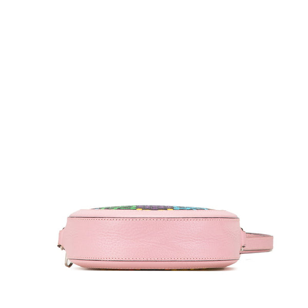 グッチ GGサイケデリック 斜め掛け ショルダーバッグ 603938 ピンク マルチカラー PVC レザー レディース GUCCI 【中古】