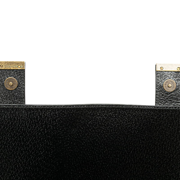 サンローラン 斜め掛け ショルダーバッグ メッセンジャーバッグ ブラック レザー メンズ SAINT LAURENT 【中古】