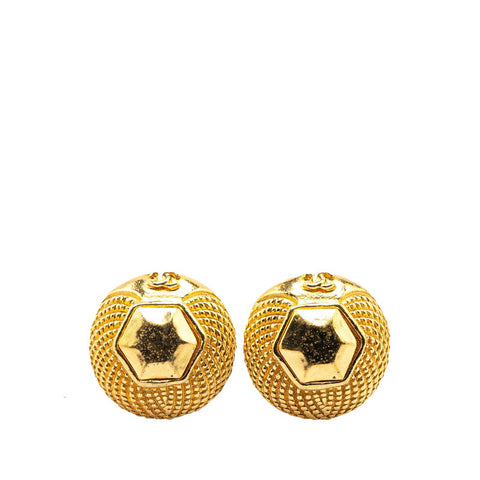 シャネル ヴィンテージ イヤリング ゴールド メッキ レディース CHANEL 【中古】