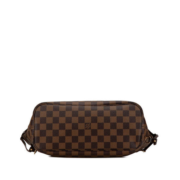 ルイ ヴィトン ダミエ ネヴァーフルPM　 トートバッグ ハンドバッグ N41359 エベヌ ブラウン PVC レザー レディース LOUIS VUITTON 【中古】