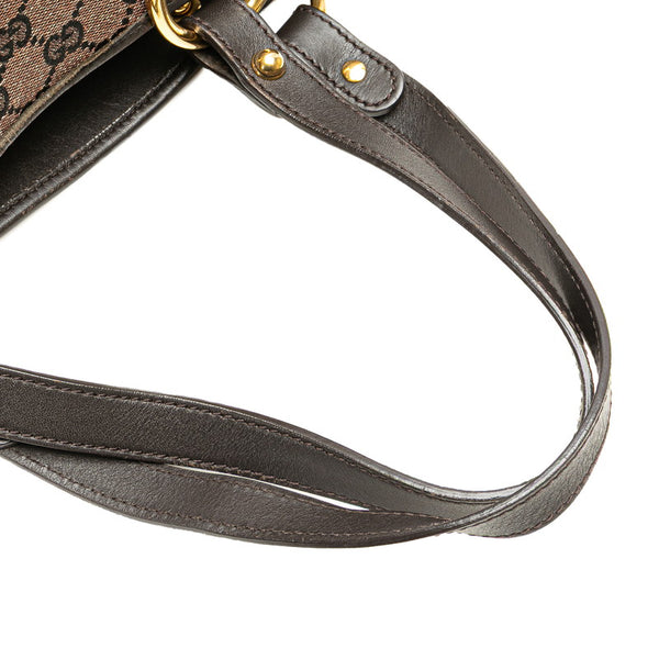 グッチ GGキャンバス トートバッグ 285768 ブラウン キャンバス レディース GUCCI 【中古】