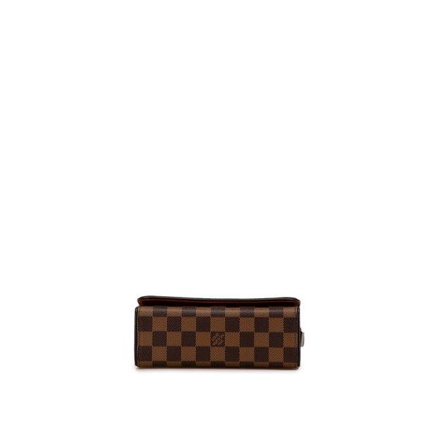 ルイ ヴィトン ダミエ トライベッカ ミニ ショルダーバッグ N51162 ブラウン PVC レザー レディース LOUIS VUITTON 【中古】