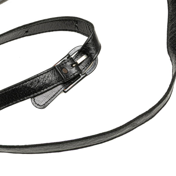 サンローラン ショルダーバッグ ブラック レザー レディース SAINT LAURENT 【中古】