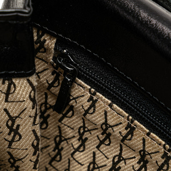 サンローラン ショルダーバッグ ブラック レザー レディース SAINT LAURENT 【中古】