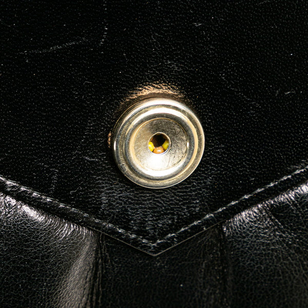 サンローラン ショルダーバッグ ブラック レザー レディース SAINT LAURENT 【中古】