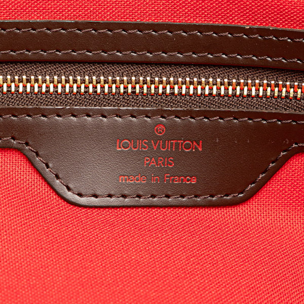 ルイ ヴィトン ダミエ チェルシー トートバッグ ショルダーバッグ N51119 ブラウン PVC レザー レディース LOUIS VUITTON 【中古】