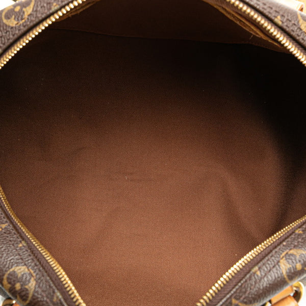 ルイ ヴィトン モノグラム モントルグイユPM ハンドバッグ M95565 ブラウン PVC レザー レディース LOUIS VUITTON 【中古】