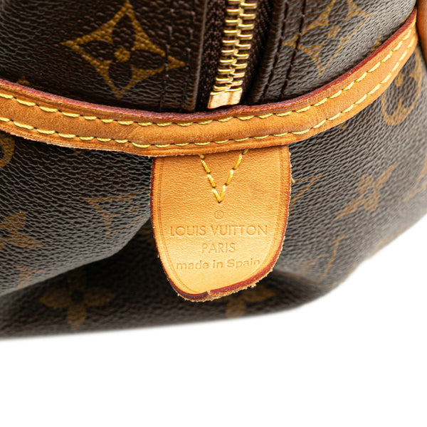 ルイ ヴィトン モノグラム モントルグイユPM ハンドバッグ M95565 ブラウン PVC レザー レディース LOUIS VUITTON 【中古】